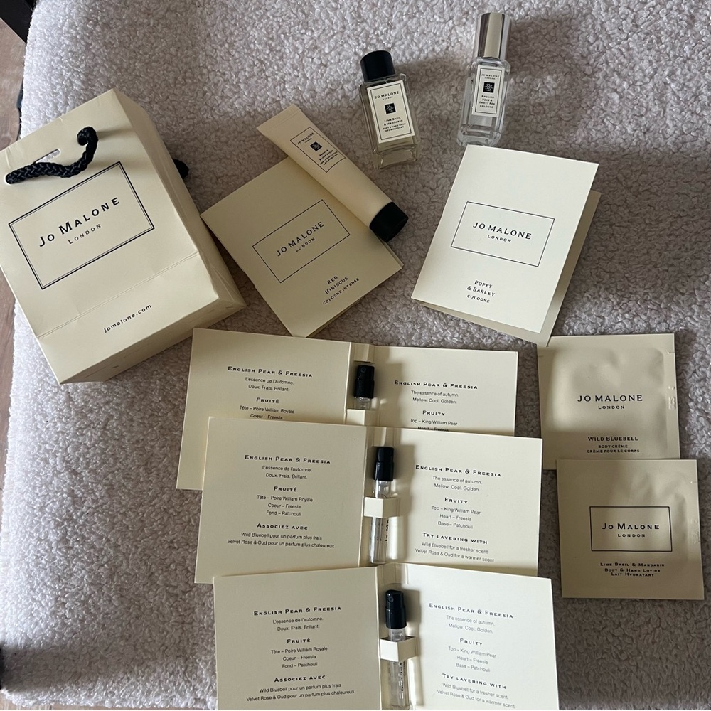 Jo Malone samples